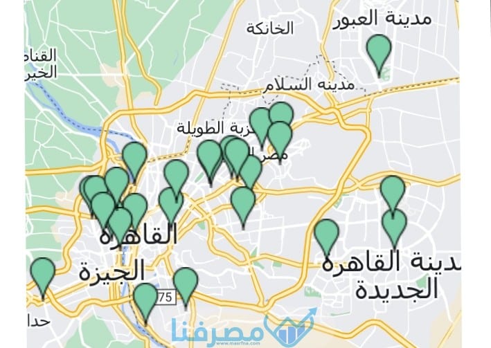 عناوين البنك المصري الخليجي جميع المدن